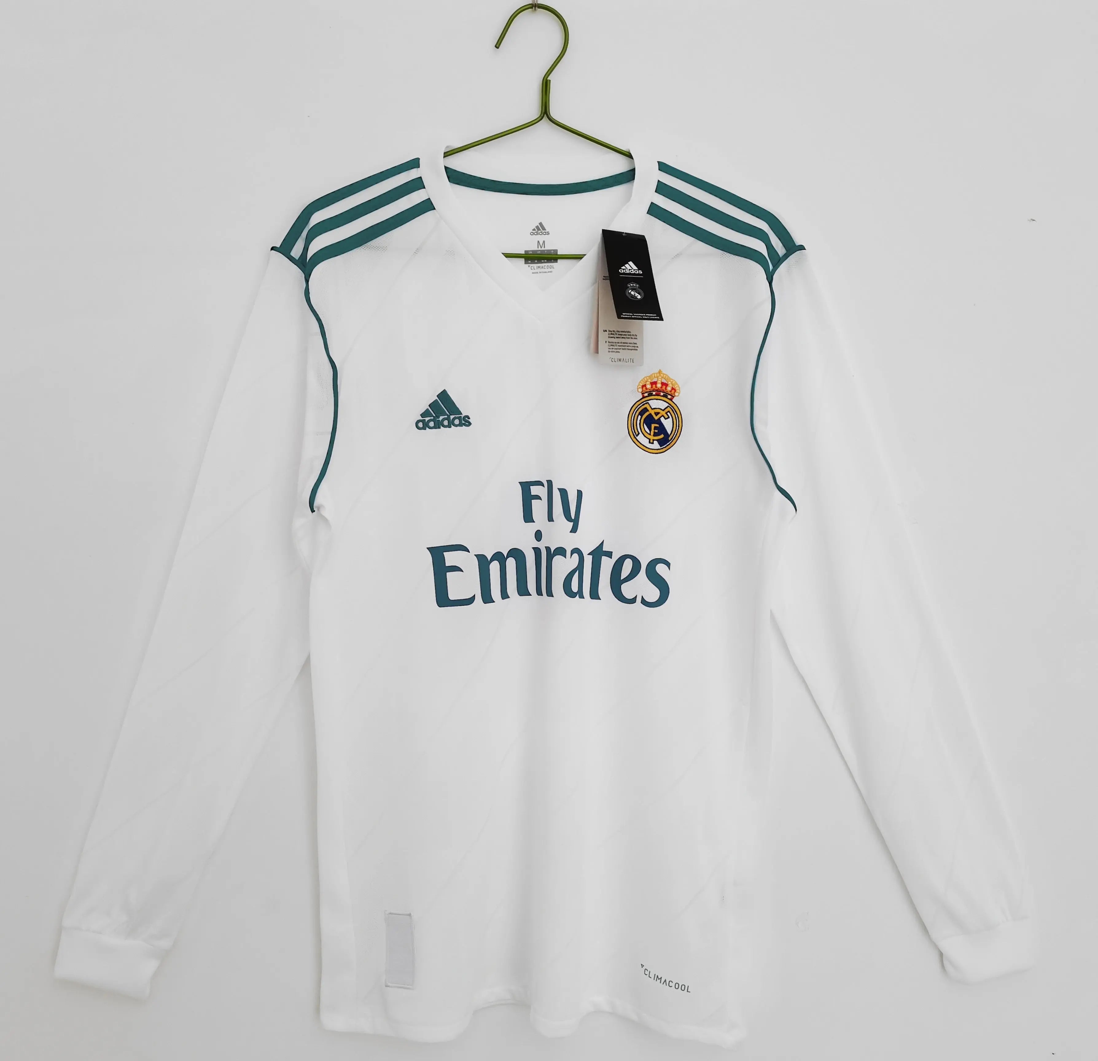 Maillot 17/18 Real Madrid Manches Longues L'Univers Du Maillot