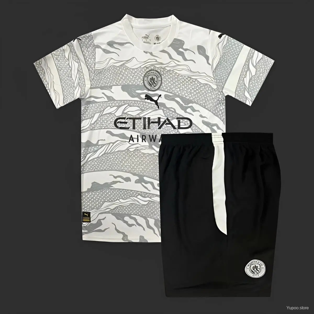 24/25 Ensemble Enfant Manchester City Dragon L'Univers Du Maillot