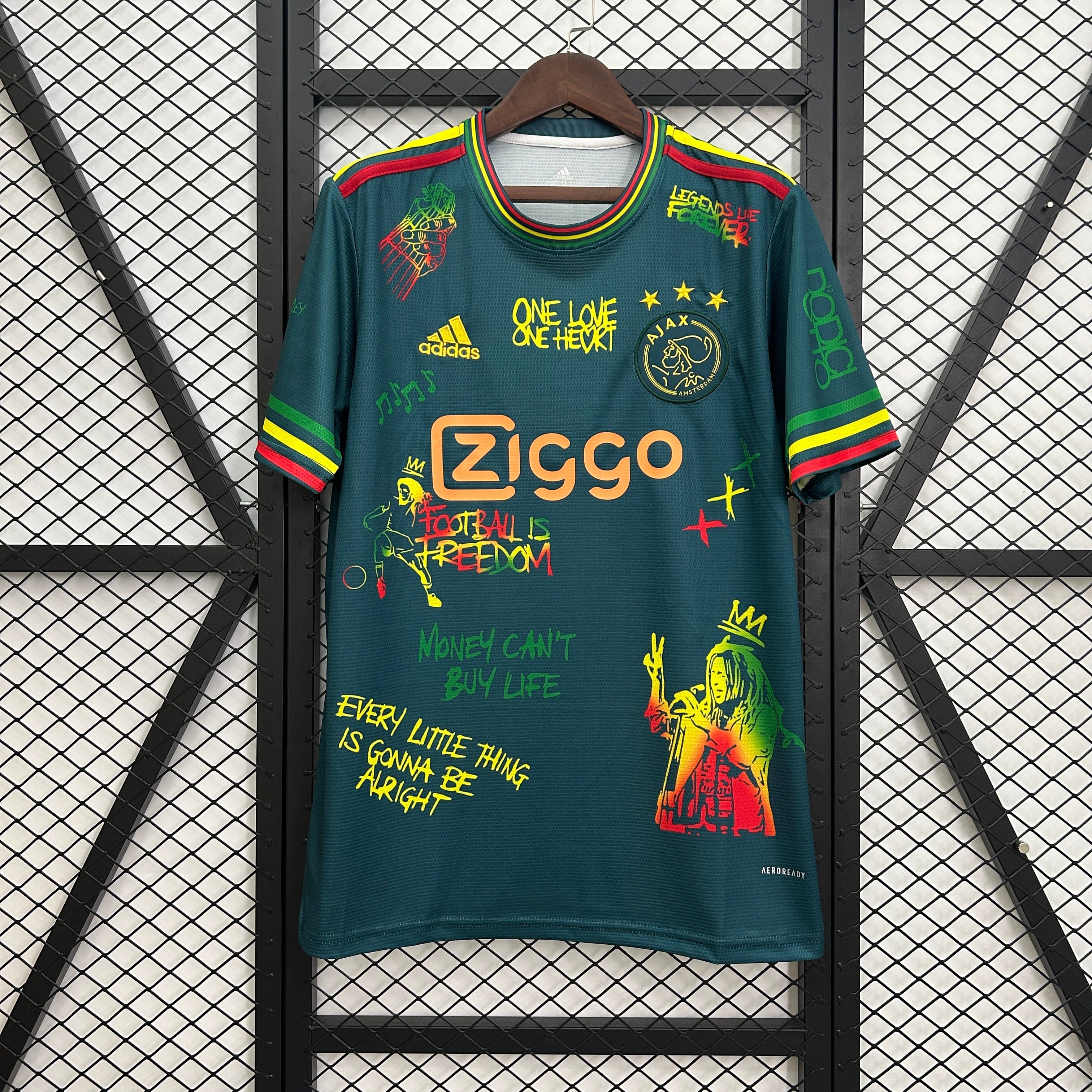 Maillot Ajax ’ Multicolor ’ Edition Spécial Bob Marley