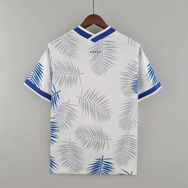 Maillot Brésil ’Feuilles Bleu’ 24/25