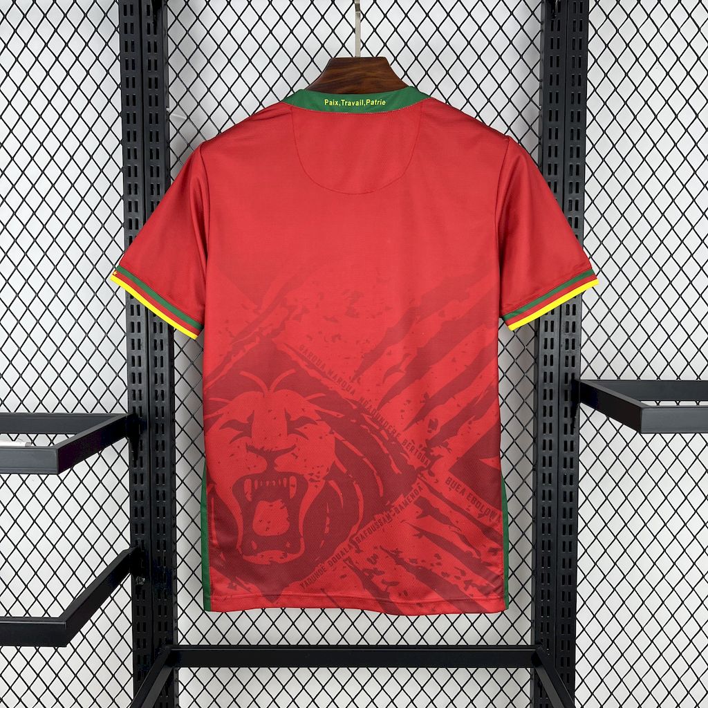 Maillot Cameroun domicile ’rouge’ 2025
