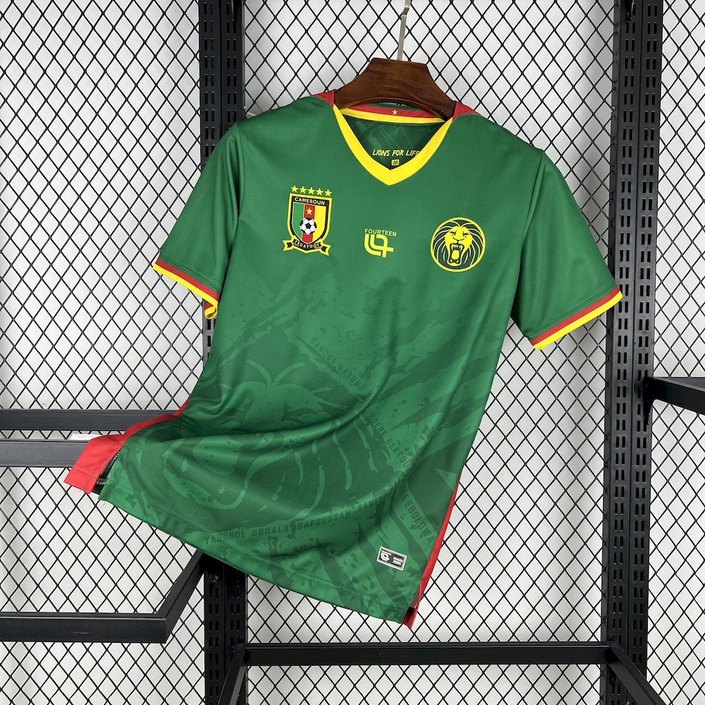 Maillot Cameroun domicile ’vert’ 2025