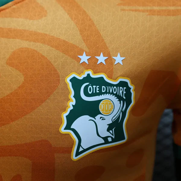 Maillot Cote d’Ivoire ’ Orange ’ Domicile 2024/2025