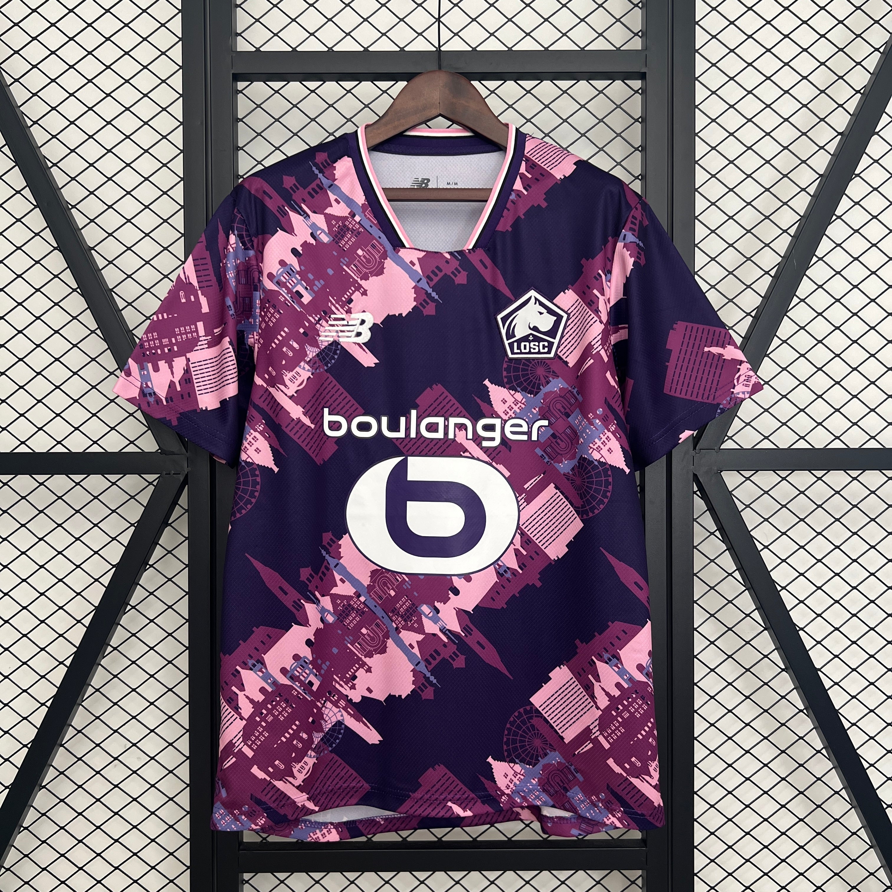 Maillot Lille ’Rose et Violet’ Extérieur 2025/2026