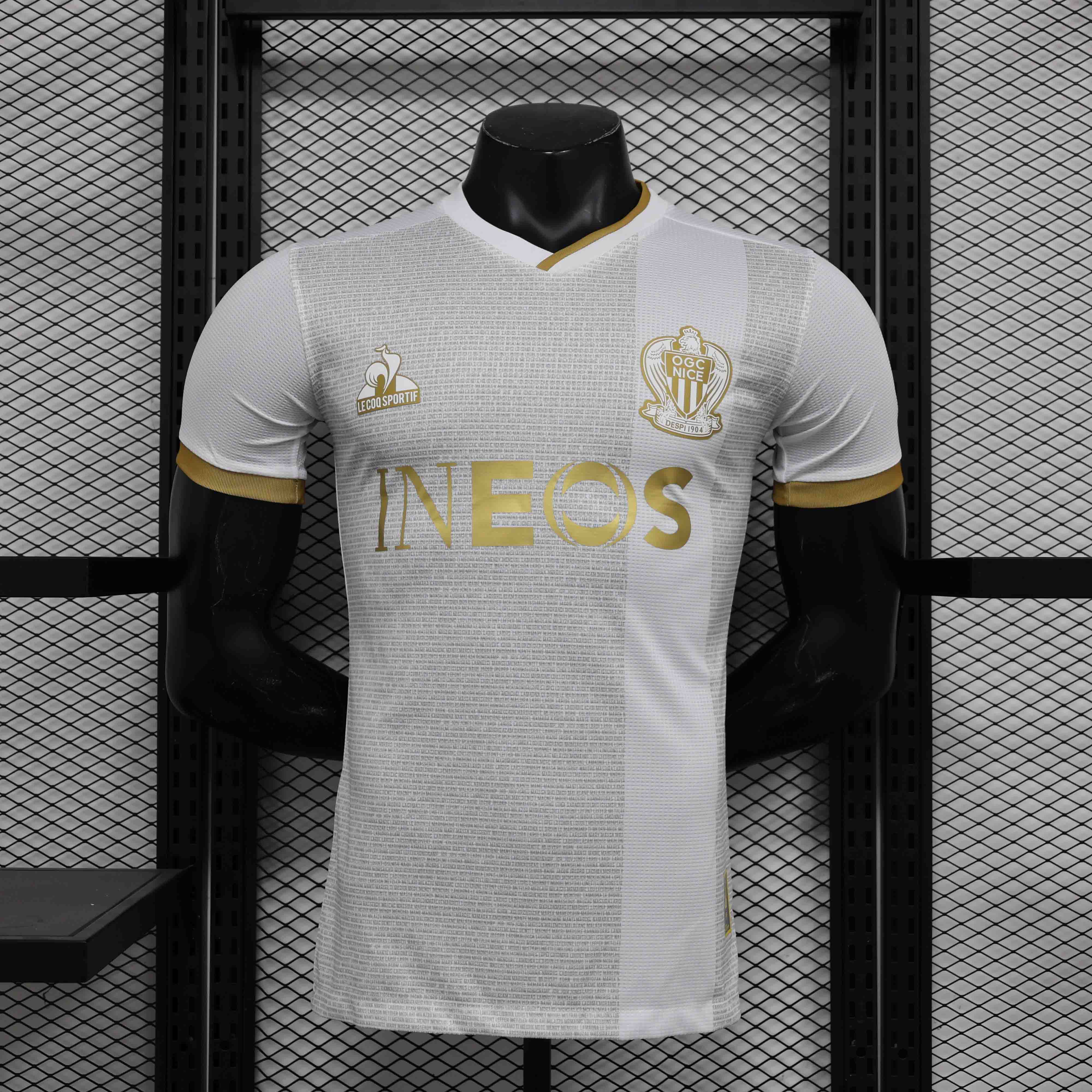 Maillot OGC Nice exterieur ’Blanc’ 2024/2025