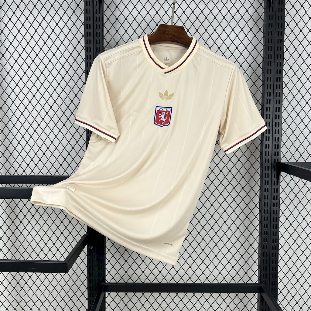 Maillot Olympique lyonnais ’beige’ 75 Years