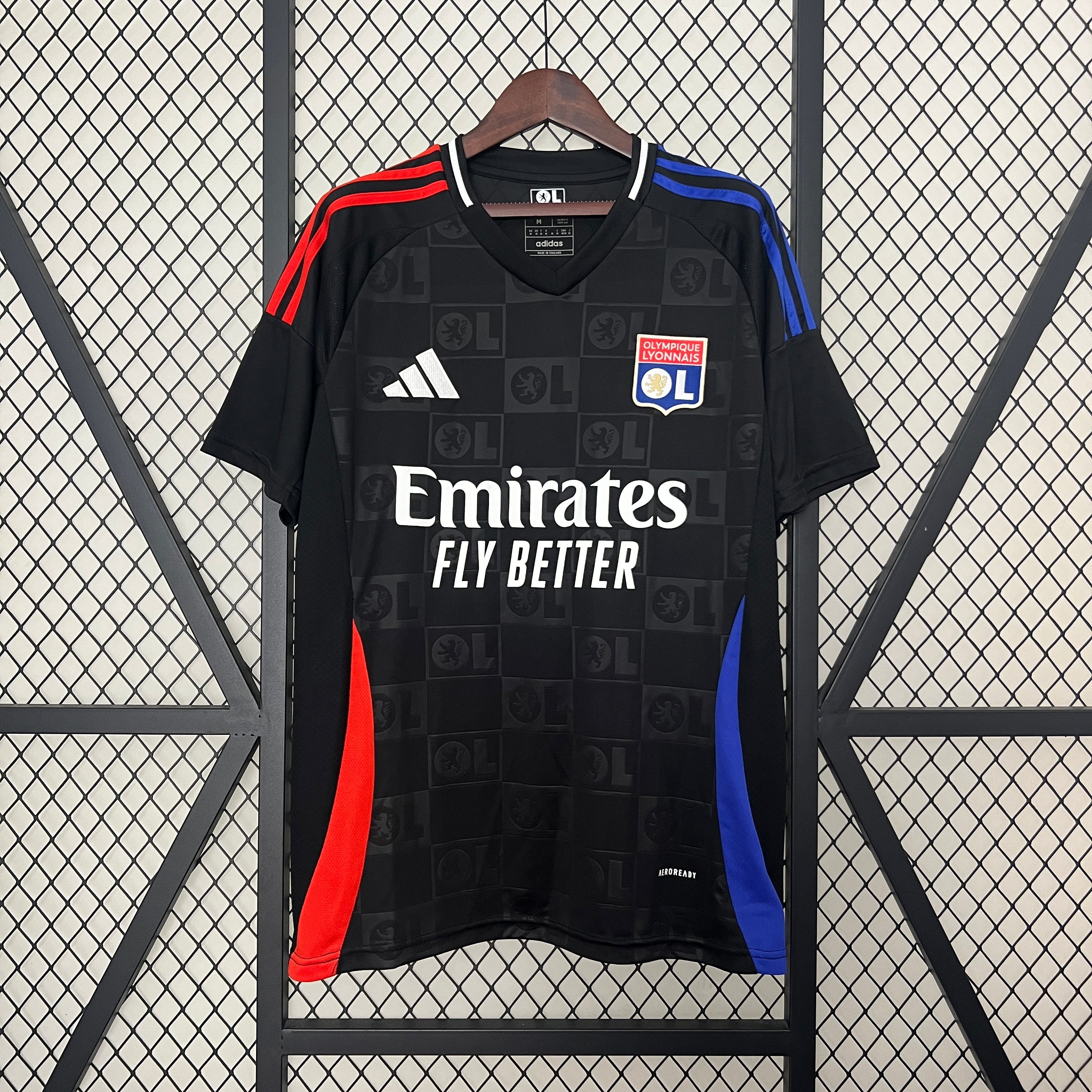 Maillot Olympique lyonnais exterieur ’Noir’ 2024/2025