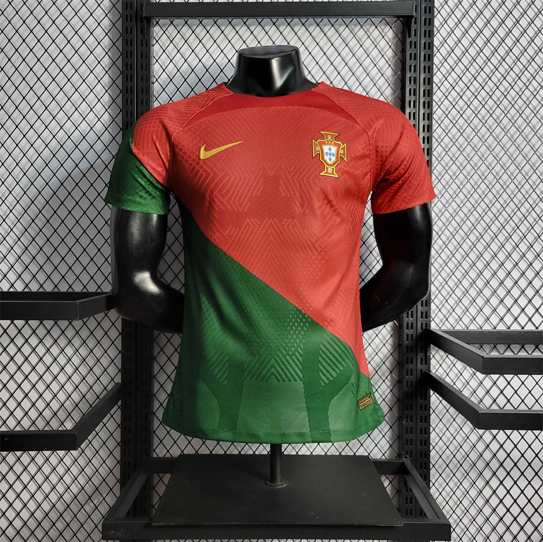 Maillot Portugal domicile ’rouge et vert’ 2022/2023