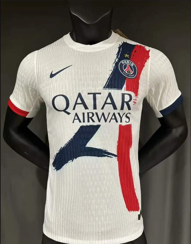 Maillot PSG Away ’Blanc’ champion 2024/2025